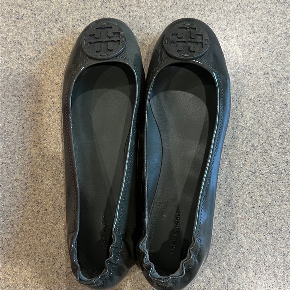 Tory Burch Minnie Travel Ballet Flats MOSS Size 11 NWT - Picture 2 of 7